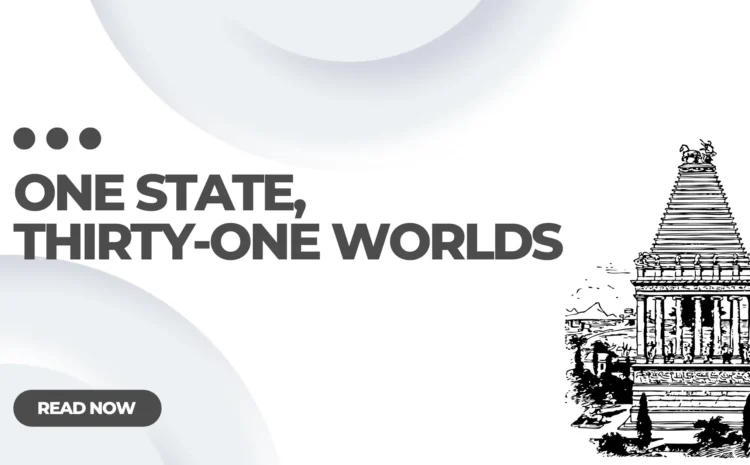  One State, Thirty-One Worlds: The Uniqueness of Every District in Karnataka